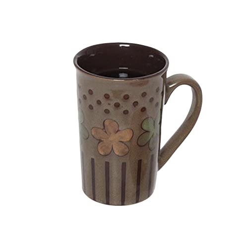 Taza café de Cerámica Flowers | Capacidad 473 ml