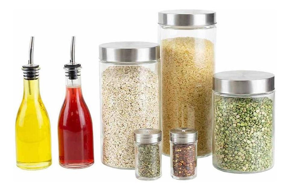 Juego De Recipientes De Cocina 7pzas