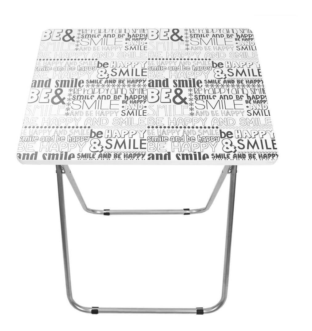 Mesa Multifuncional Con Diseño Happy & Smile 38x48x66cm, Hds