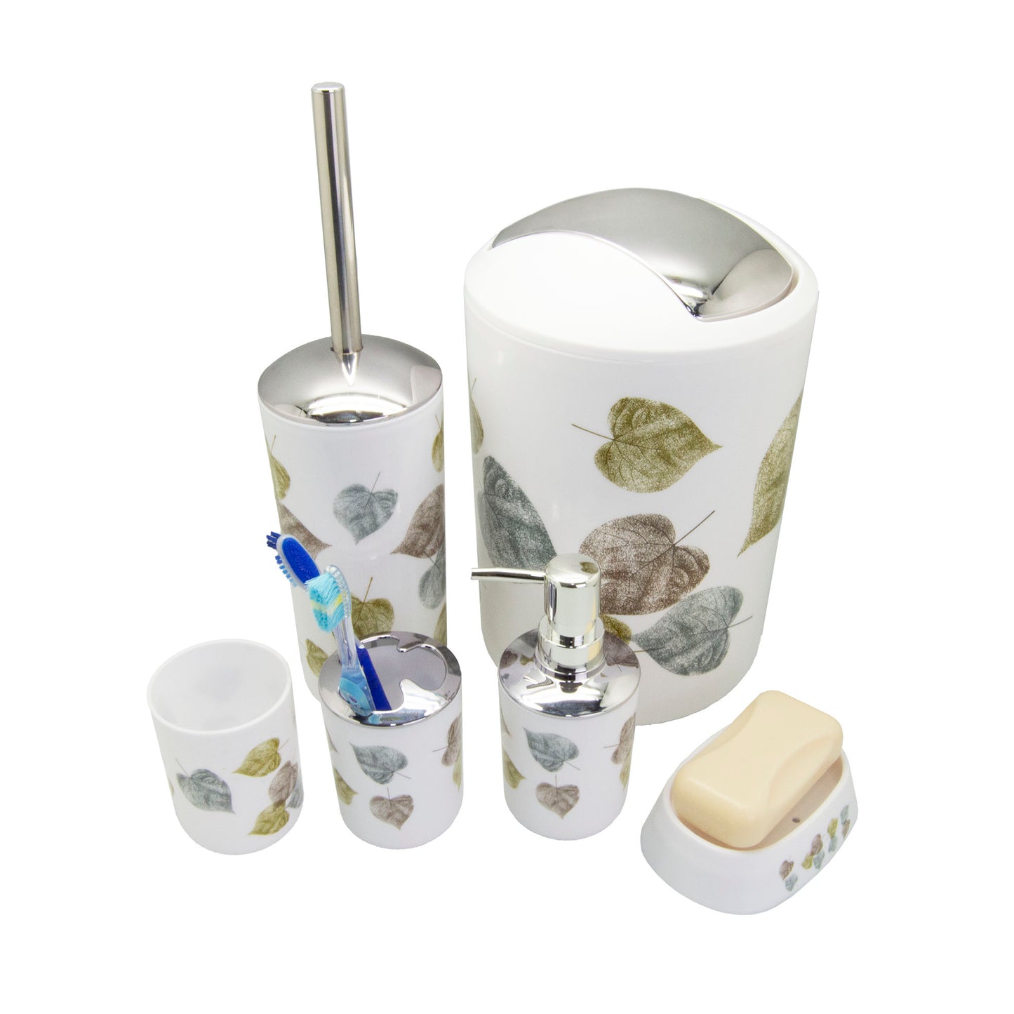 Juego de accesorios para baño 7 piezas
