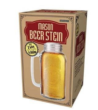 rro para Cerveza Mason Beer SteinTransparente17 x 17 x 27 cm