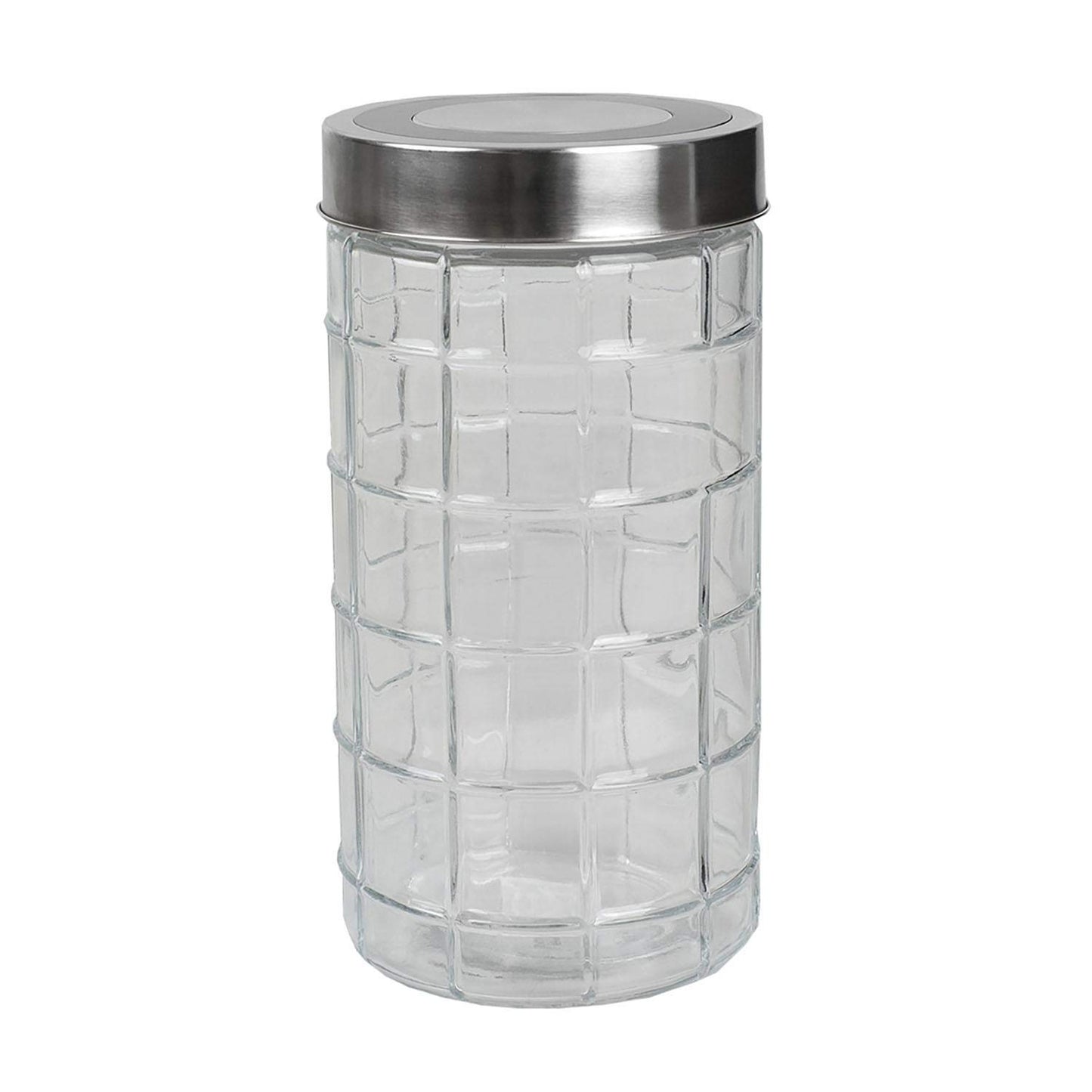 HDS, Frasco pequeño de vidrio con tapa de acero inoxidable 650 ml