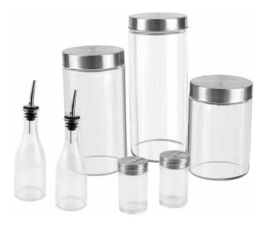 Juego De Recipientes De Cocina 7pzas