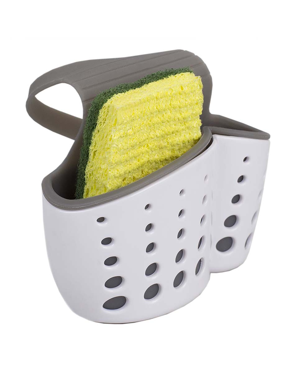Dispensador de jabón con porta esponja
