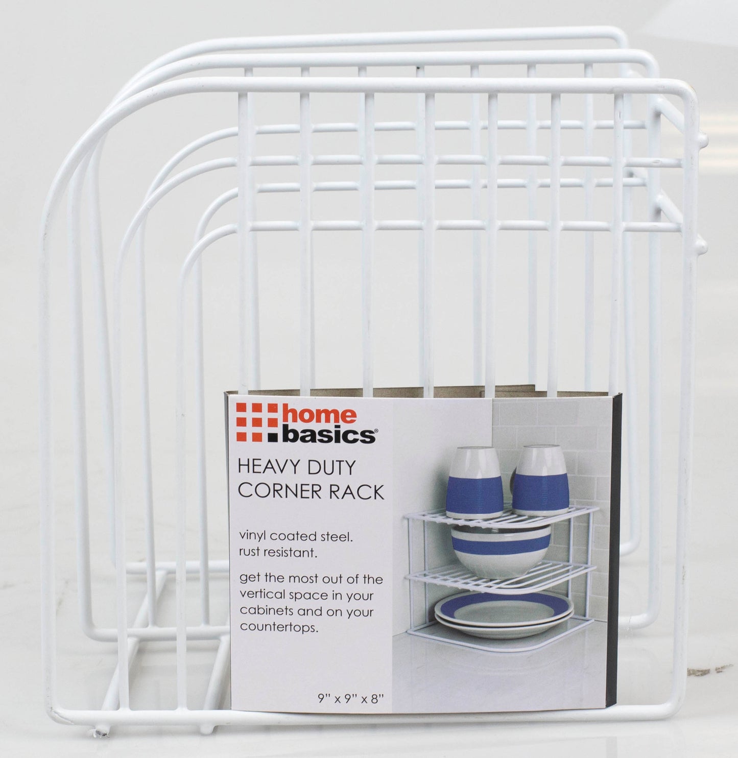 Rack Esquinero para CocinaBlanco