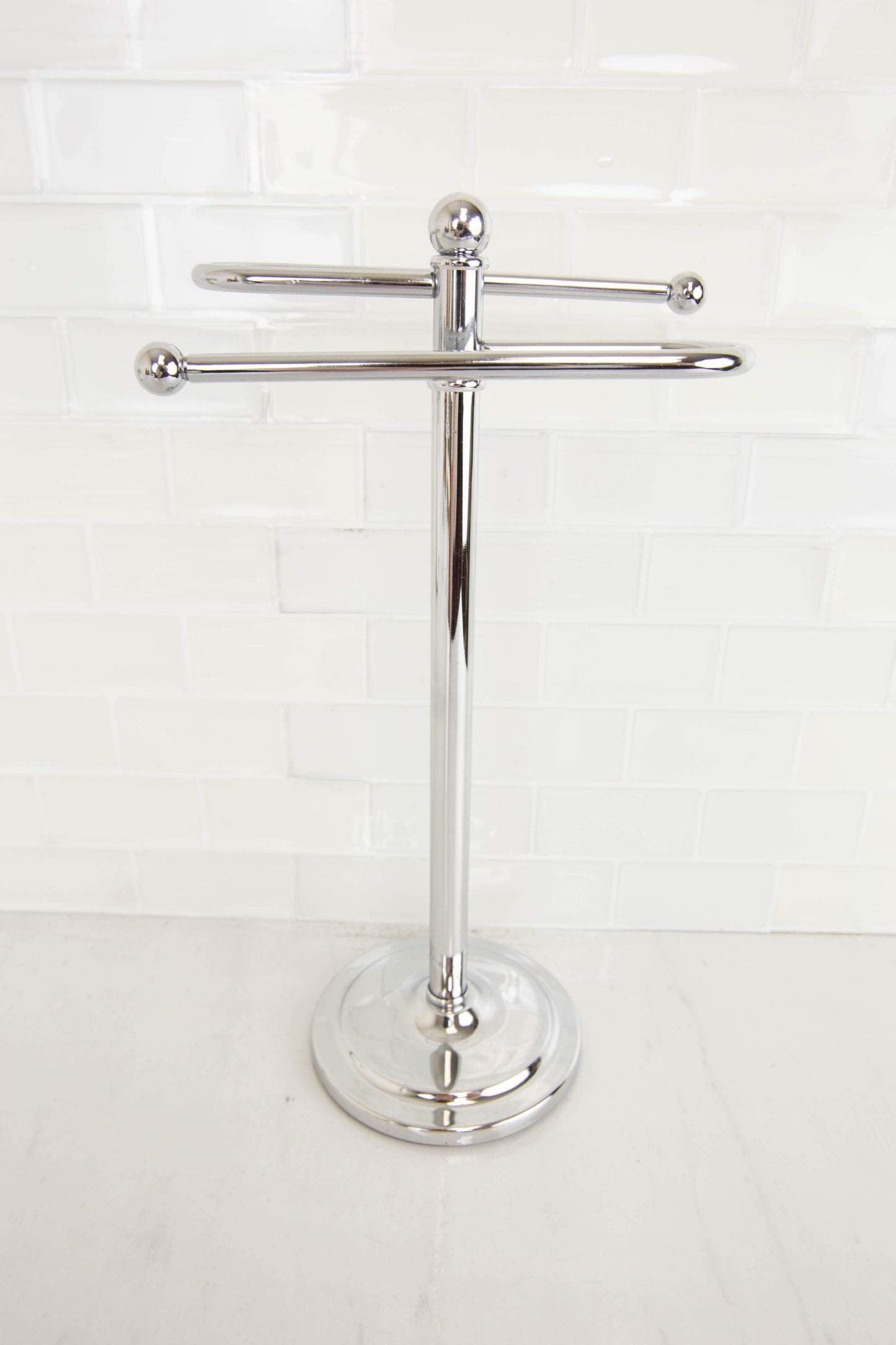 Rack para Toallas PlataAcero Inoxidable26 x 17 x 38 cm