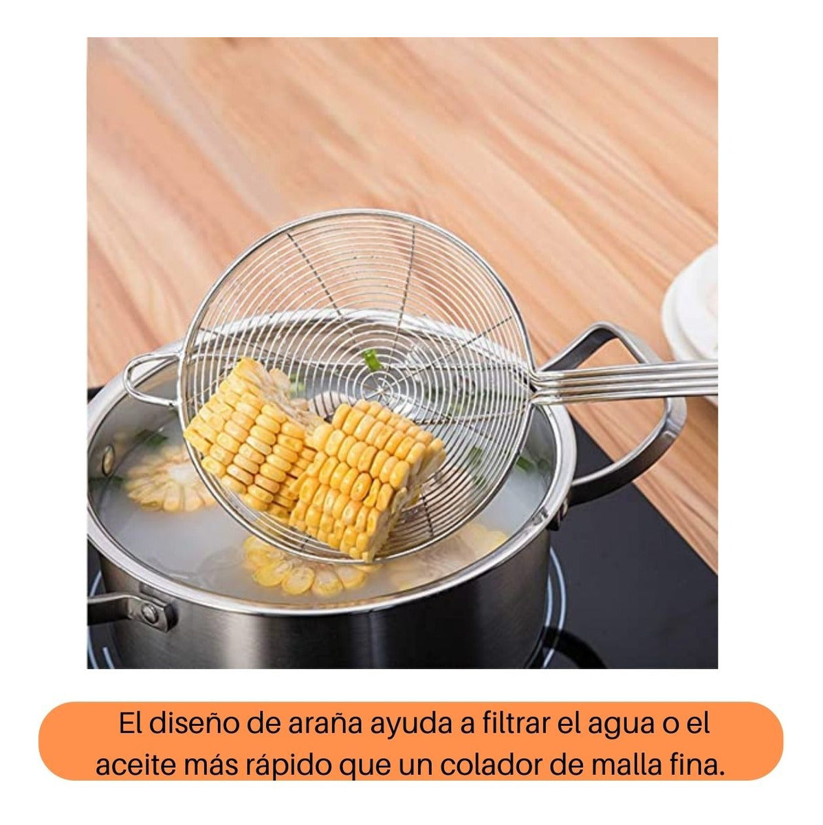 Colador Grande 20x49x20cm, Good & Good