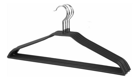 Set De Ganchos Con Recubrimiento Negro 6pzas, Hds