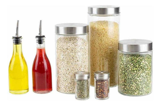 Juego De Recipientes De Cocina 7pzas