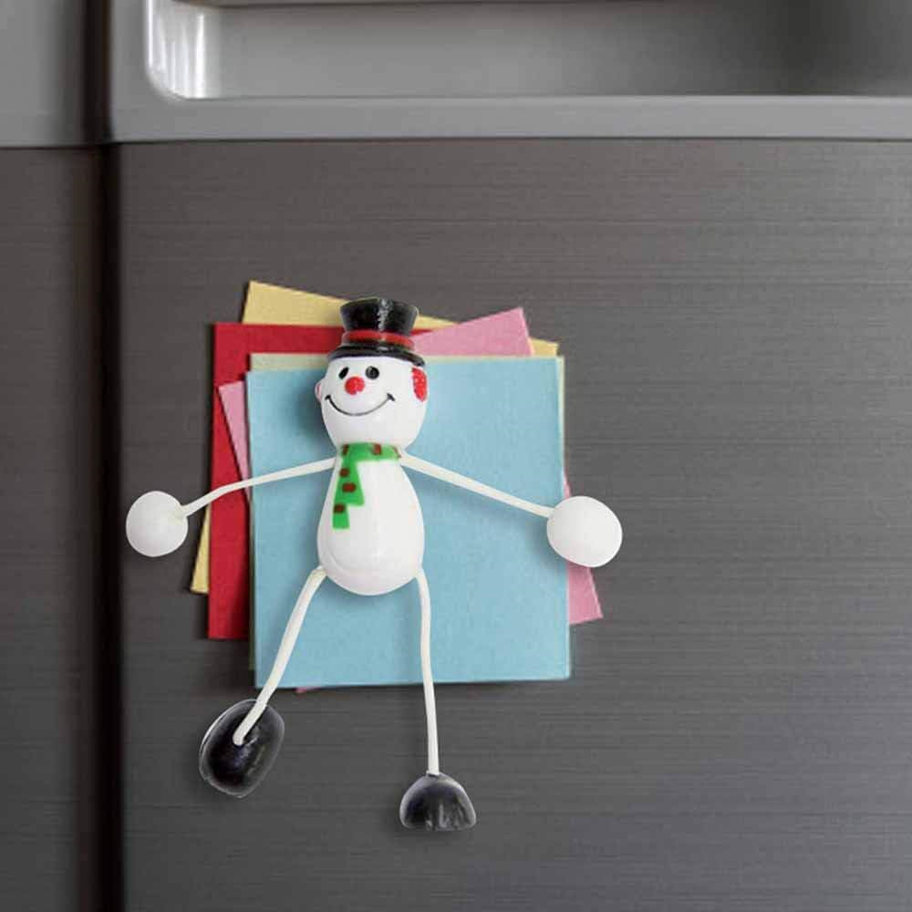 Set de 20 Imanes NavideÃ±os para refrigerador MuÃ±eco de nieve