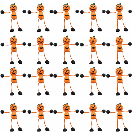 Set de 20 Imanes para refrigerador en forma de calabaza