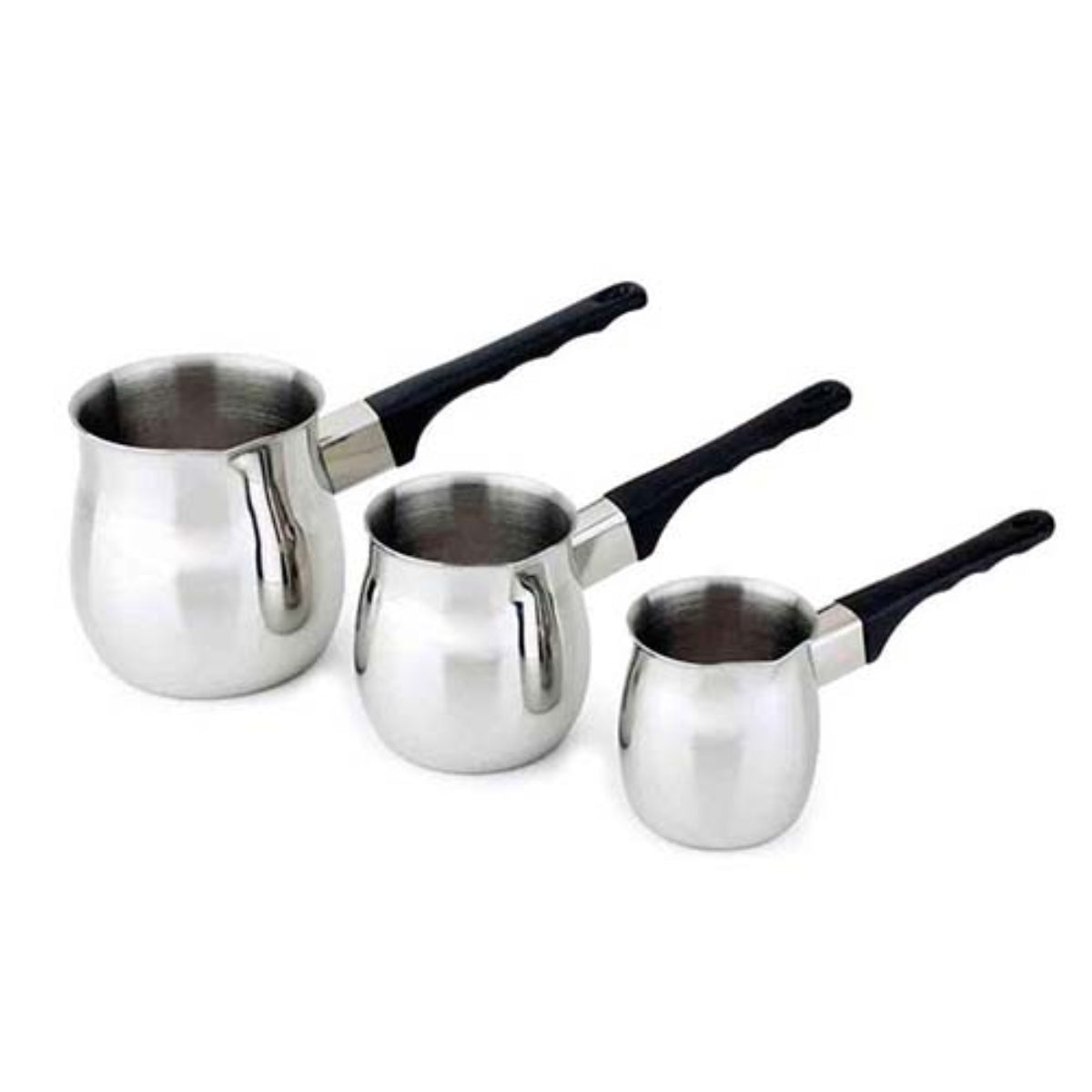 Set 3 Pocillos de acero inoxidable