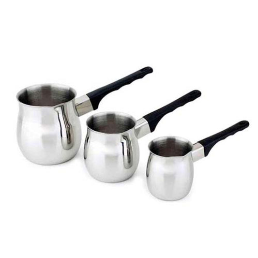 Set 3 Pocillos de acero inoxidable