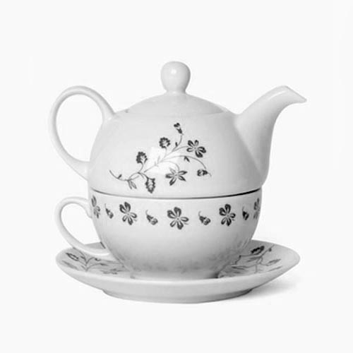 Juego de tÃ© para uno, de cerÃ¡mica