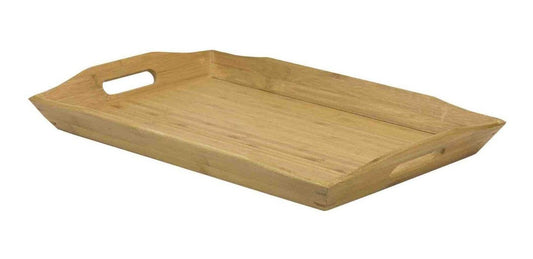 Bandeja De Bambú Para Servir 48x36x4cm, Hds