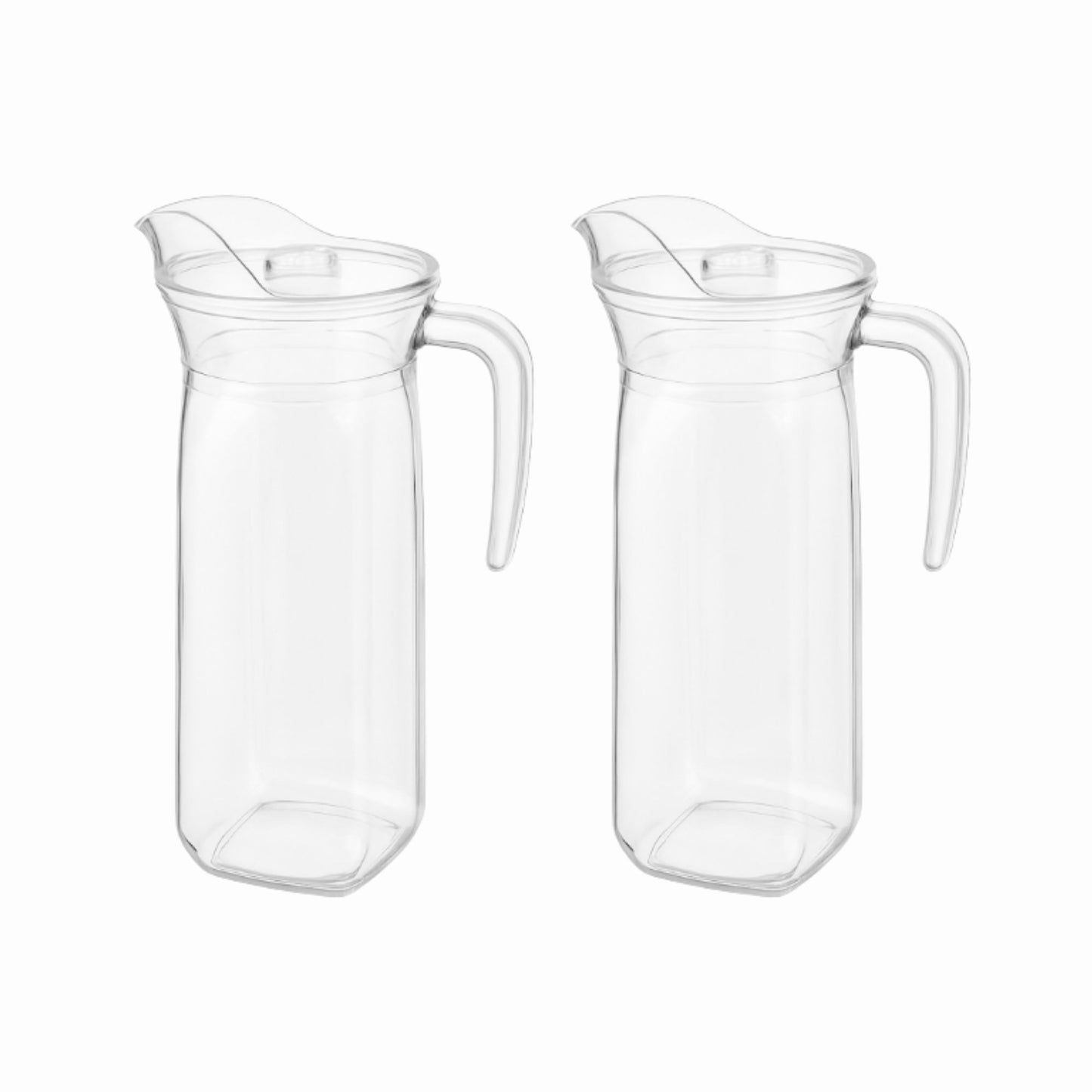 Juego de 2 Jarras de Vidrio de 1.3 Litros