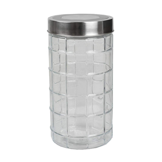 HDS, Frasco pequeÃ±o de vidrio con tapa de acero inoxidable 650 ml