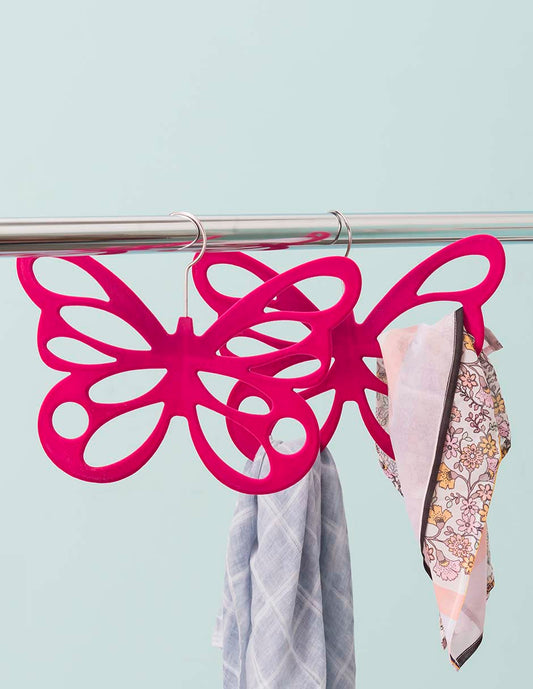 Set de 2 gancho en forma mariposa