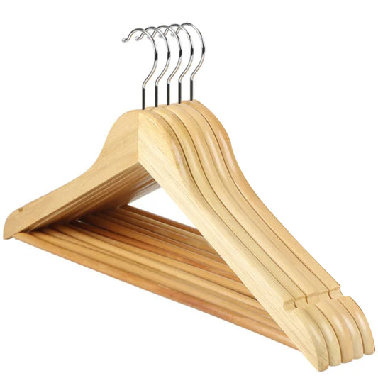 SET DE 5 GANCHOS DE MADERA