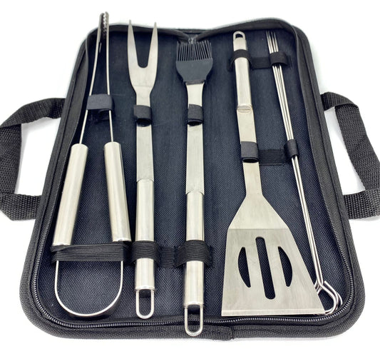 Juego de utensilios para asador