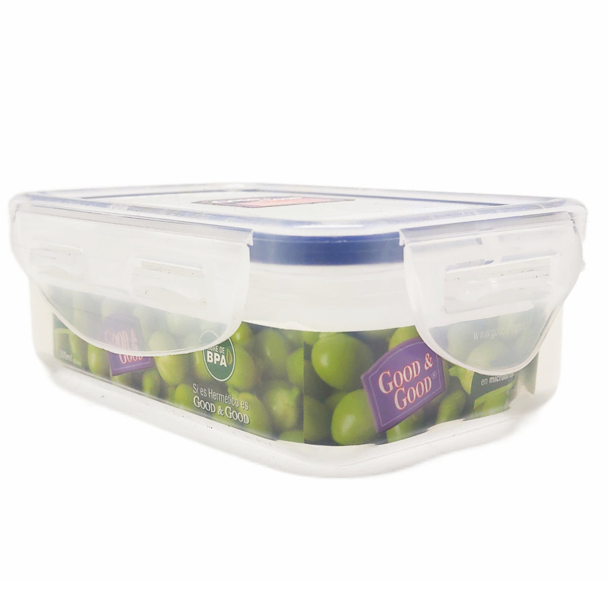 set de 5 contenedores herméticos  4.7 L 900 ml 330 ml 300 ml 220 ml