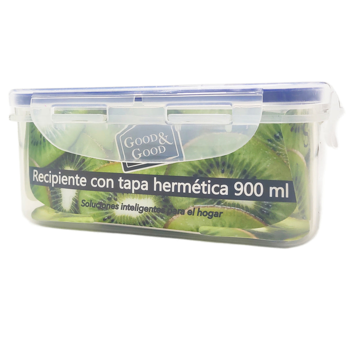 set de 5 contenedores herméticos  4.7 L 900 ml 330 ml 300 ml 220 ml
