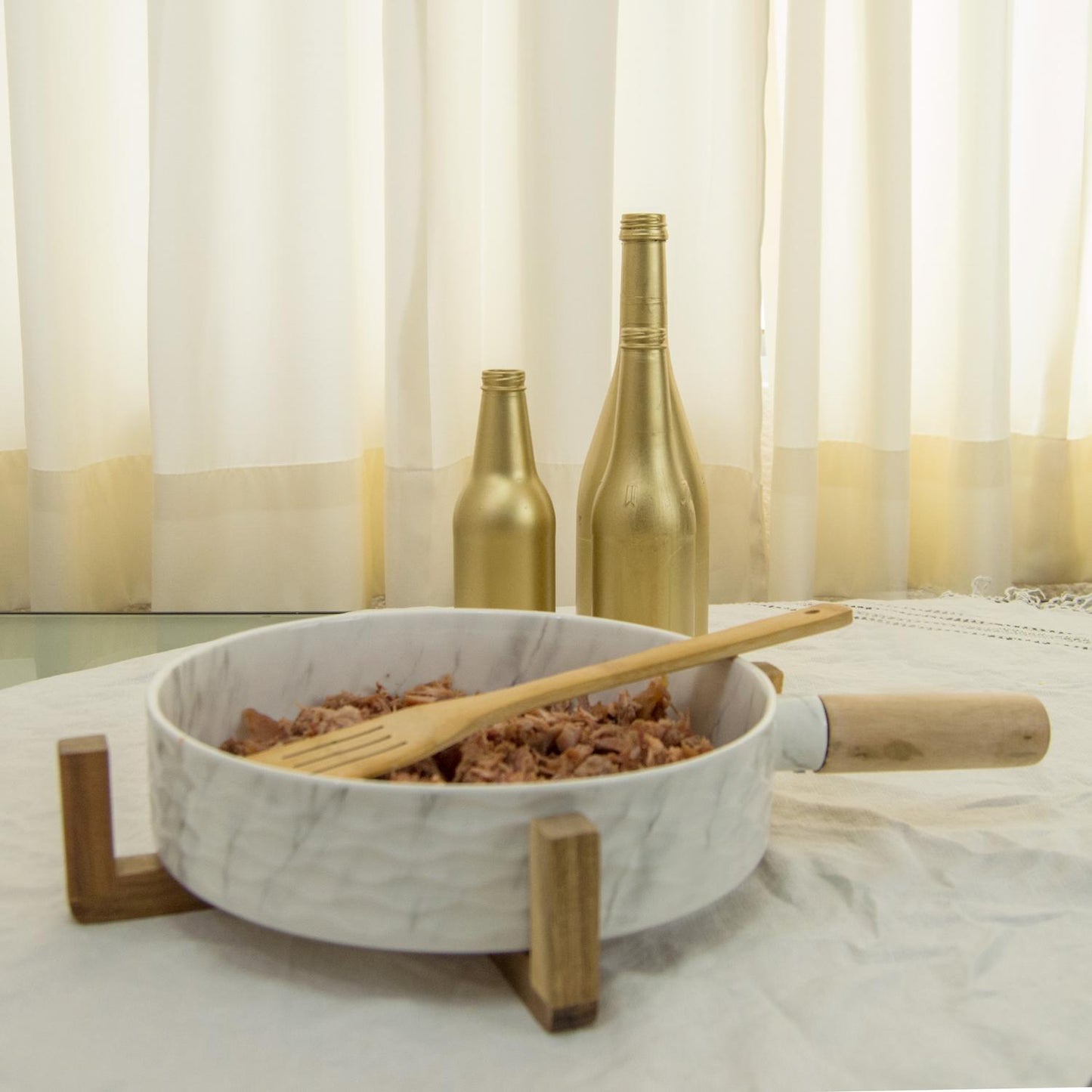 Contenedor Redondo con Mango y Base